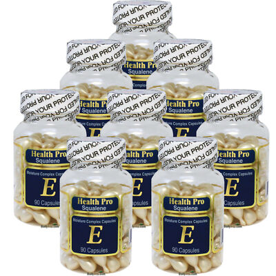 8 x Squalene Vitamin-E Skin Oil Facial Oil 90 Capsule