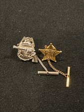 Police Tie Tack Pins