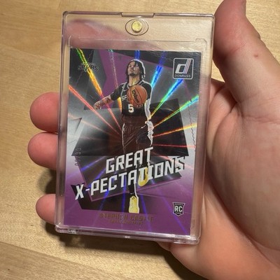 True 1/1 Stephon Castle 5/99 Purple Holo Lasers | ONLY OF ITS KIND #Spurs #Steph