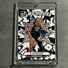 2025 Panini Donruss WNBA My House A'ja Wilson #5 Press Proof Las Vegas Aces