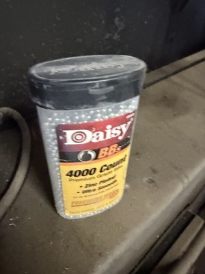 Daisy Premium Grade BBs 4000 Count .177 Cal Round Ball BBs MPN 0040