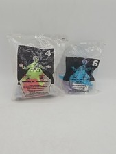 2001 McDonald's Monsters Inc. Toys 4 And 6 NEW Glow In The Dark Eye