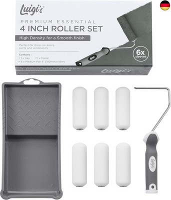 Luigi's Painting Brushes, Rollers, and Paint Pad Set