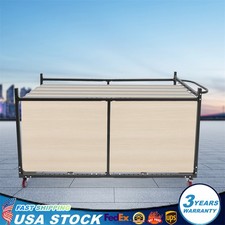 Rectangular Folding Table Cart Folding Table Trolley Table Cart Free Standing