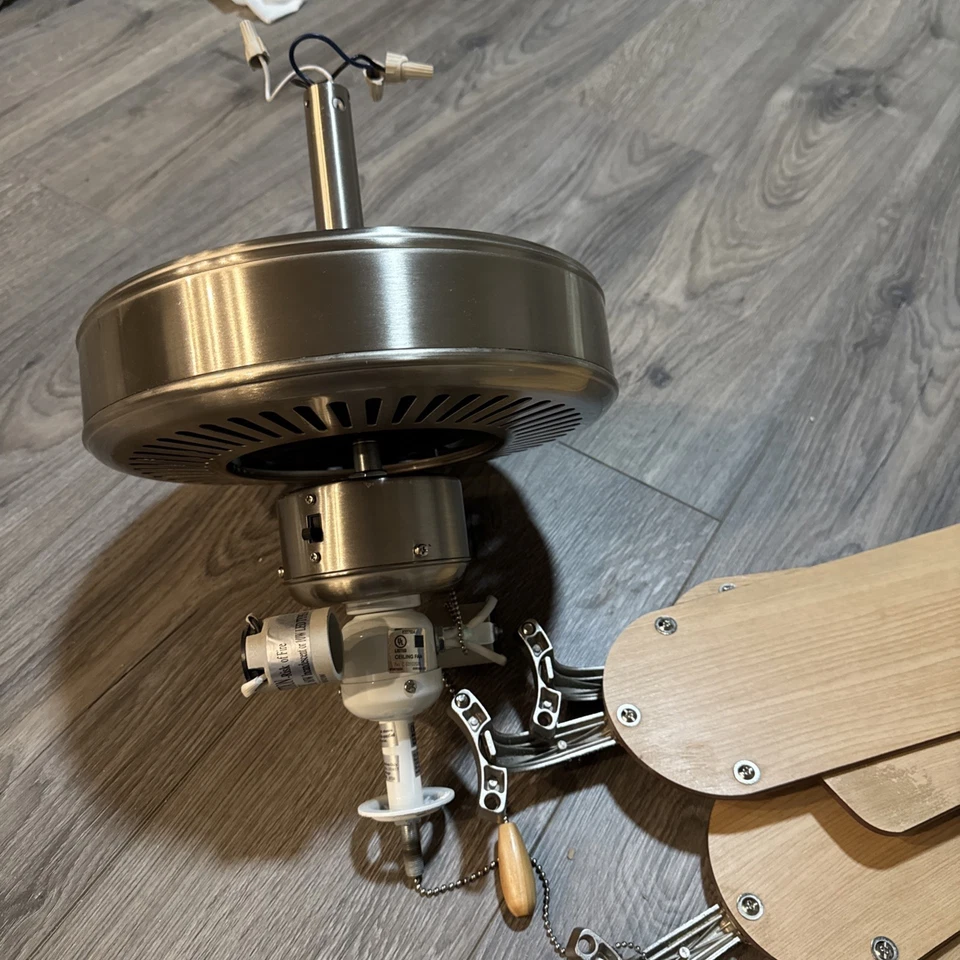 AirPro Signature 52 in. Indoor Antique Bronze Rustic Ceiling Fan - Image 3 of 4