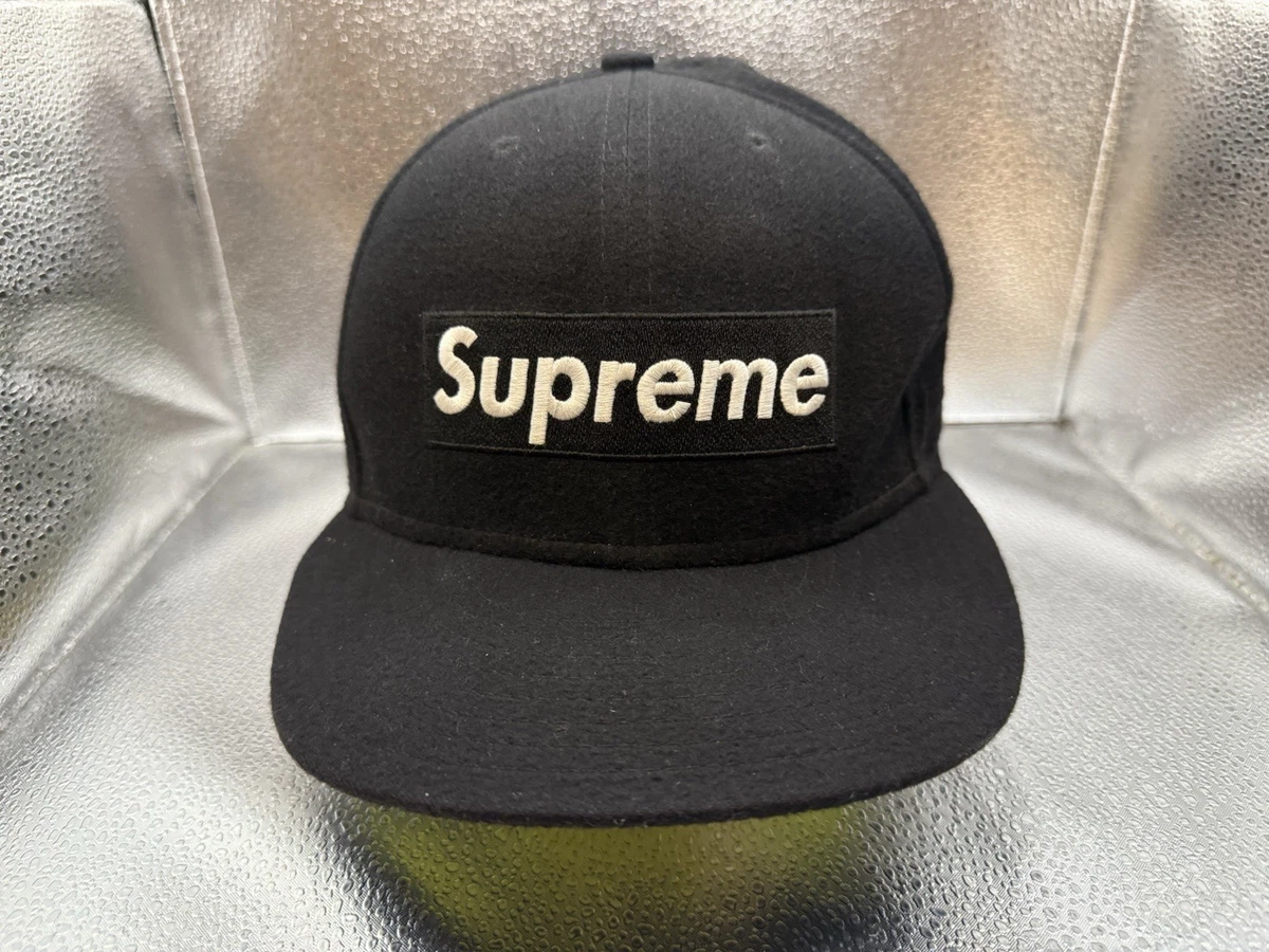帽子 Supreme S Logo Loropiana wool cap Black Supreme Wool S Logo Hat (FW15) Black - FW15 - US