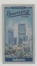 2020 Topps Allen & Ginter Chrome Mini Booming Cities Jakarta Indonesia n3g