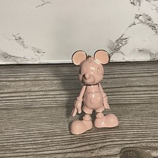 Disney x BAUBLEBAR Mickey Mouse Pink Gold Bag Charm Keychain Rare HTF EUC
