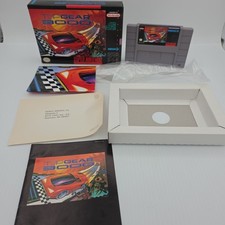 Top Gear 3000 (Super Nintendo SNES) Complete in Box CIB