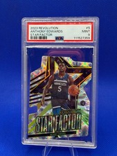 2023-24 Panini Revolution Star Factor #5 Anthony Edwards SSP Case Hit