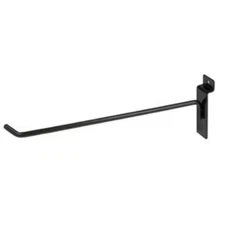 10 In. Black Slat Wall Hooks (Box of 96)