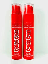Two HISMILE CANDY CANE Fluoride Toothpaste 2.1 oz NEW Exp 08/26 Free Shipping