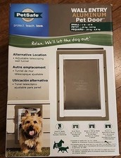 PetSafe Aluminum Pet Door Small 1lb - 15lb PPA11-10915 Door Entry