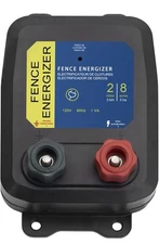 Electric Fence Energizer, 2-Mile/ 8 Acres Plug in Electric Fence Charger