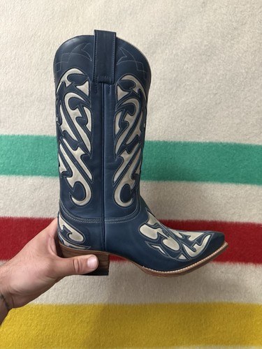 Brand New Frye Women’s PullOn Daisy Duke II Cowboy Boots Size 9.5 M Indigo 77550 - Picture 22 of 24