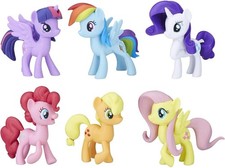 My Little Pony Friendship is Magic Toy Meet The Mane 6 Collection Set - 6...