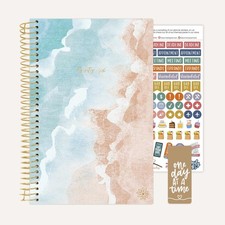 bloom daily planners 2026 Soft Cover Planner, 5.5" x 8.25", Ocean Oasis