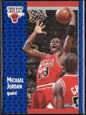 Michael Jordan 1991-92 Fleer #29 Chicago Bulls