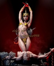 3D Print Sorceress Queen Garage Kit Figure Model Kit Unassemble Unpainted GK