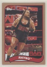 2018 Topps Heritage WWE Bronze Rhyno #62 gl9
