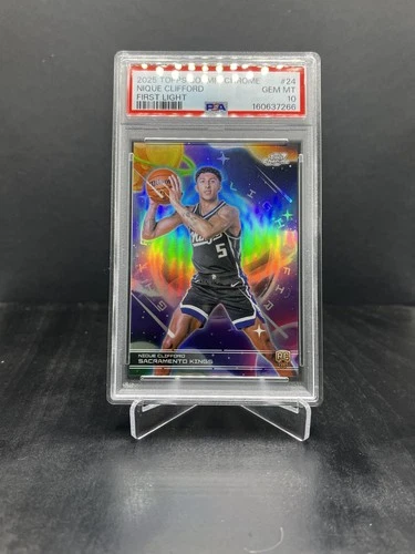 2025 Topps Cosmic Chrome Nique Clifford Base (PSA 10)