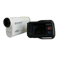 Sony Handycam FDR-X1000V White Action Camcorder Video Camera 4K Japanese Exc