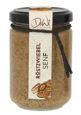 Röstzwiebelsenf I Senf I BBQ I Raclette I Fondue I Burger I Saucen I 155g I Dewi