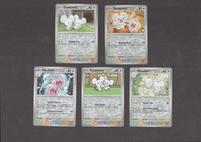 Tandemaus Maushold Pokemon Card Collection Set of 5 Reverse Holo NM