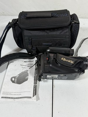 NEW Vintage Quasar VM-D52 VHS-C Palmcorder Camcorder w/ Case & Manual