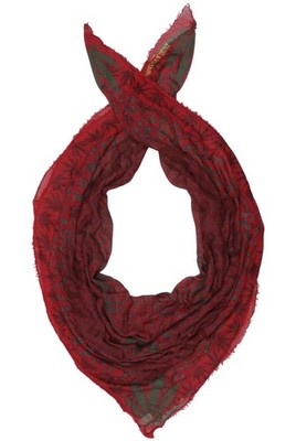 Zadig & Voltaire Schal Damen Tuch Strickschal Loop Rot #ko10see