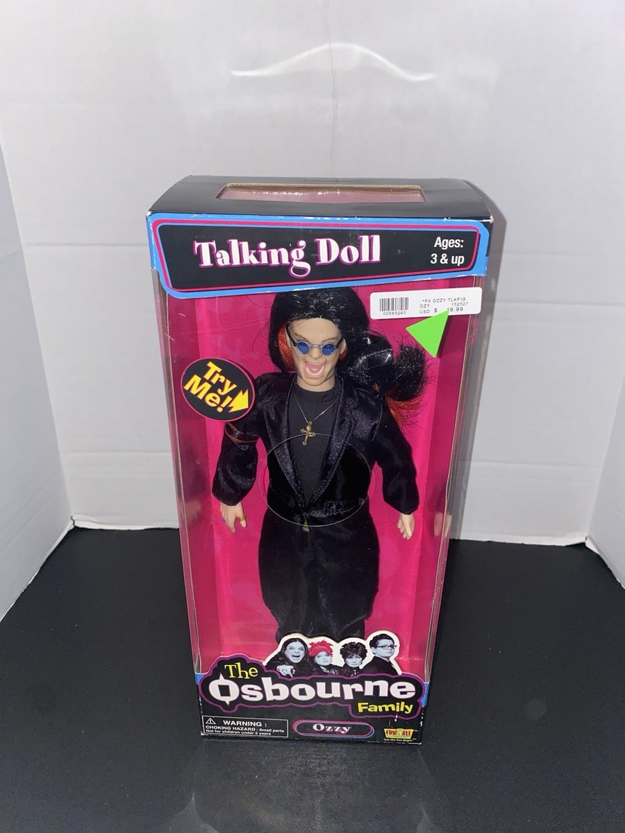 Ozzy Osbourne Talking Doll MIB -The Osbourne Family- 2002 | eBay