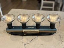 Smith-Victor GL60 4-Light Studio Light Bar Vintage Photography Tested Working