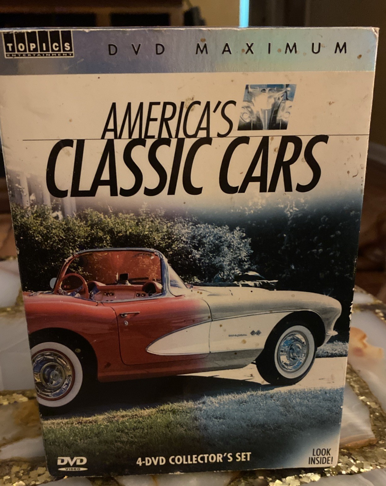 Americas Classic Cars 4 DVD Maximum Collector's Box Set Topics Entertainment