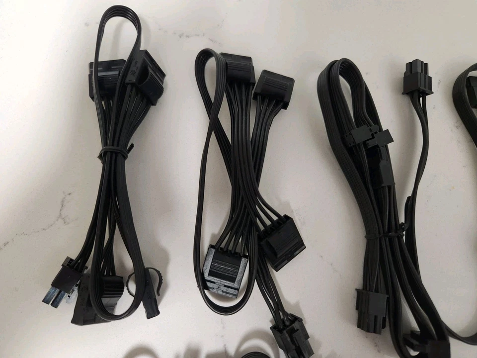 Brand New 8 Pack of For CORSAIR 8 Pcs Power Cable kit PC with Bag (See Pics) - Image 2 of 4