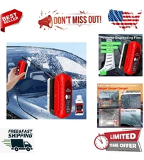 2 Packs Automotive Oil Film Cleaning Brush Car Glass Oil Film Cleaner