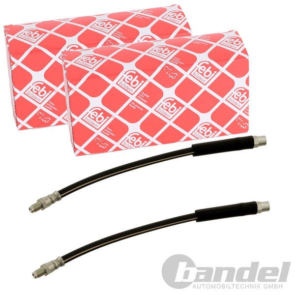 2X febi bilstein BremsschlÄUche Hinten Beidseitig Passend FÜR BMW 3 5 6 7 Z1-image