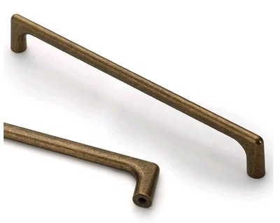 Asidrama 10 Pack 7.5 Inch(192mm) Hole Center Antique Brass Cabinet Pulls Handles