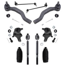 Detroit Axle - Front 10pc Suspension Kit for 2006-2018 Toyota RAV4, 4 Tie Rod...