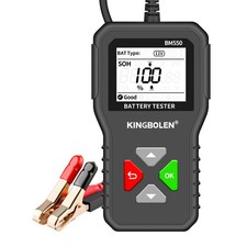 BM550 6V 12V 24V Car Battery Tester, 1002000 CCA Voltage Tester 2Ah220Ah Inte...