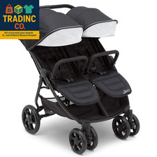 Jeep Destination Ultralight Side X Side Double Stroller, Midnight