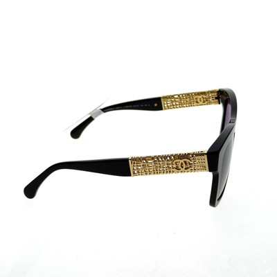 Chanel Square Sunglasses CH5533A 1460/S6 Dark Brown Taupe  display picture 1