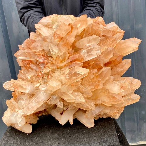 44.5LB A+++Large Natural white Crystal Himalayan quartz cluster /mineralsls - Picture 2 of 20
