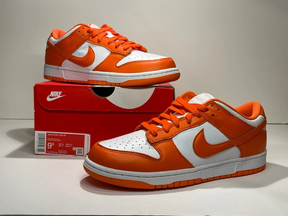 nike dunk low orange blaze