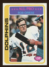 1978 Topps #120 Bob Griese Dolphins