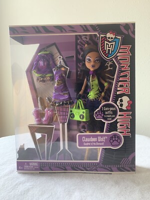 Monster High I Love Fashion Doll Clawdeen Wolf-daughter of The