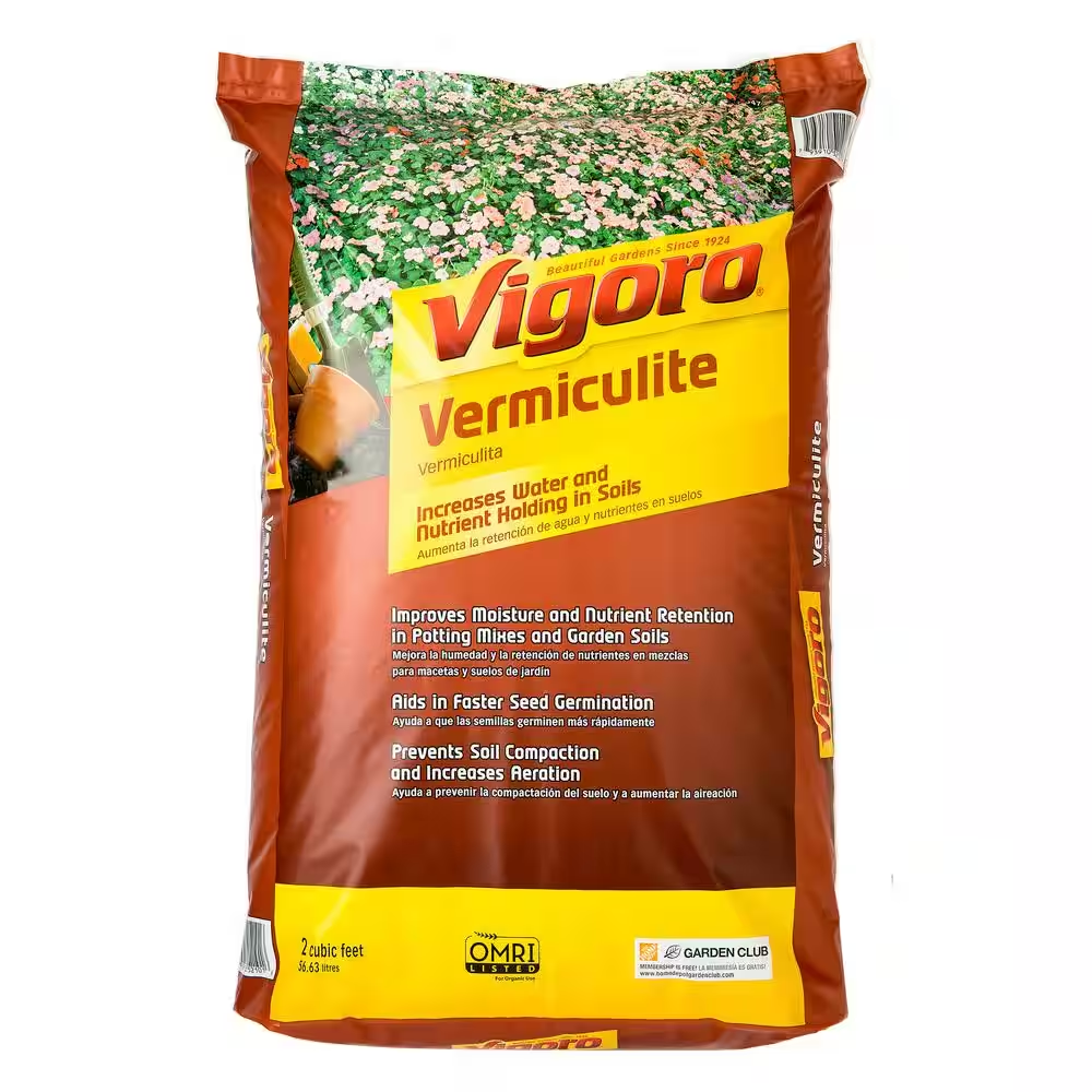 Vigoro 2 cu. ft. Organic Vermiculite Soil Amendment Vigoro 2 cu. ft. Organic Vermiculite Soil Amendment