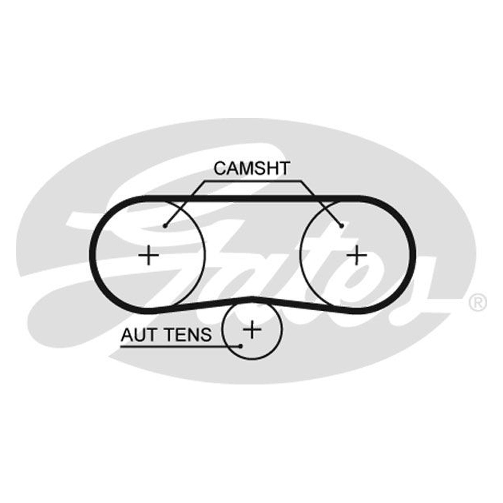 Gates Powergrip Timing Belt Kit K025565XS - High Quality Part For Volkswagen