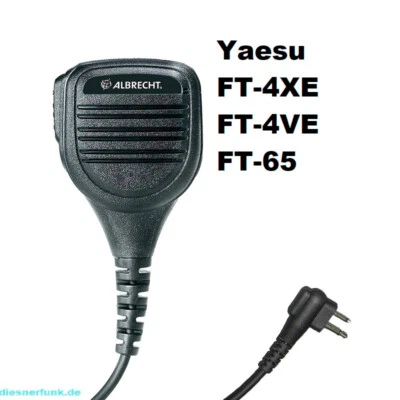 Lautsprechermikrofon 3,5mm Ohrhörerbuchse für Yaesu FT-4XE , FT-4VE , FT-65 - Bild 1 von 3