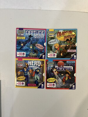 Taco Bell's Comics Constructor PC CD Neptune Quest Amazon Raiders Hero Adventure