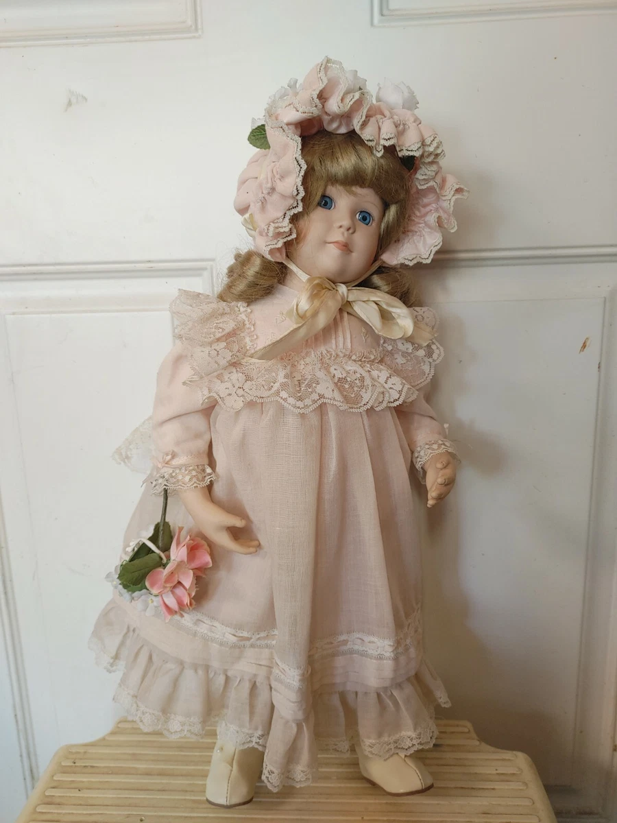 Porcelain dolls cheap from the 80's
